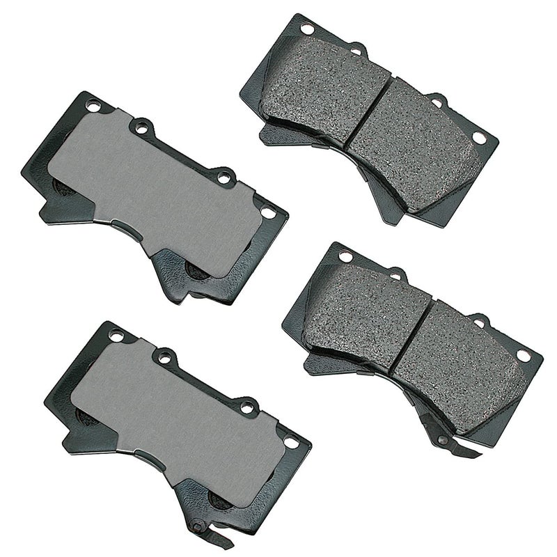 Akebono Brake Pad Set (ACT1303) , GREY